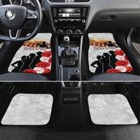 New Zealand ANZAC Day Car Mats The Unsung Heroes Sisters of War LT05 Set 4pcs White - Polynesian Pride