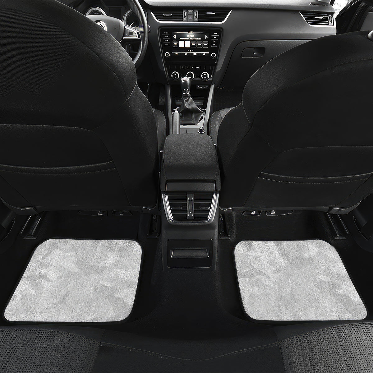 New Zealand ANZAC Day Car Mats The Unsung Heroes Sisters of War LT05 Set 2pcs - Back White - Polynesian Pride