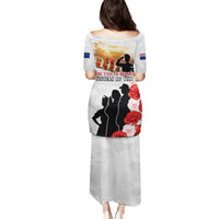 New Zealand ANZAC Day Family Matching Puletasi and Hawaiian Shirt The Unsung Heroes Sisters of War LT05 - Polynesian Pride
