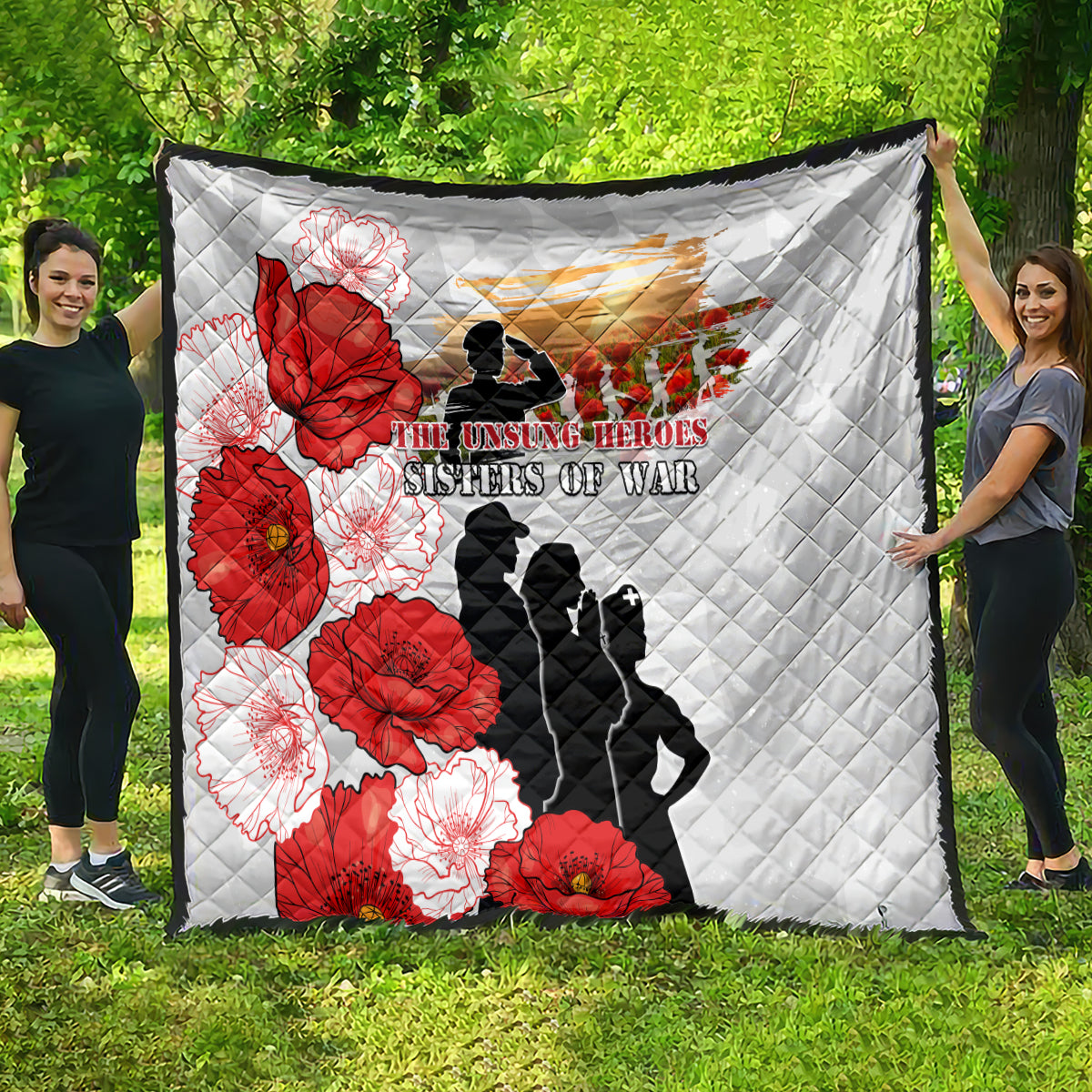 New Zealand ANZAC Day Quilt The Unsung Heroes Sisters of War LT05 - Polynesian Pride