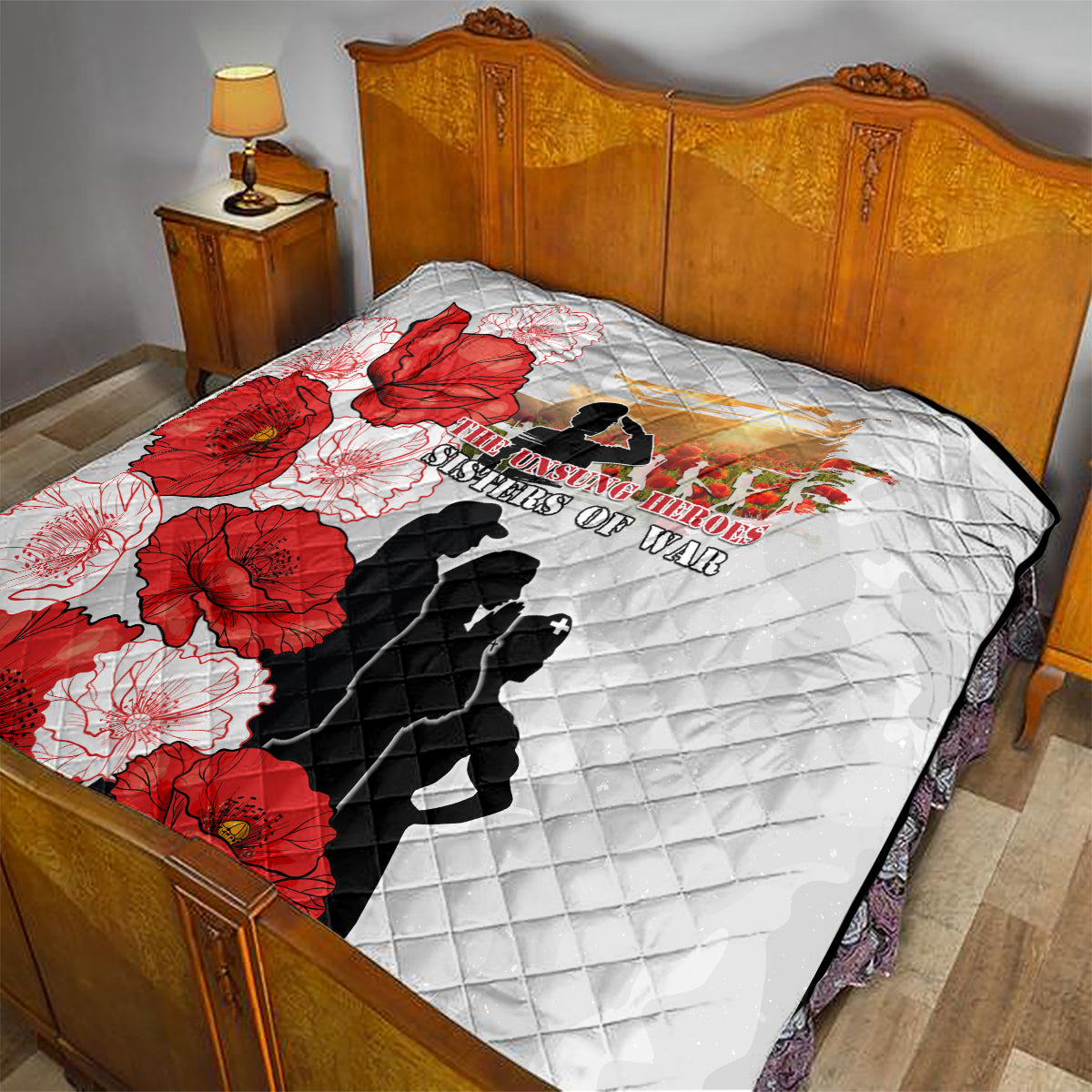 New Zealand ANZAC Day Quilt The Unsung Heroes Sisters of War LT05 - Polynesian Pride