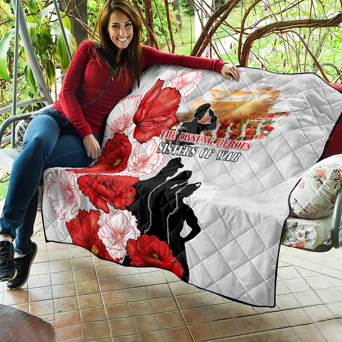 New Zealand ANZAC Day Quilt The Unsung Heroes Sisters of War LT05 - Polynesian Pride