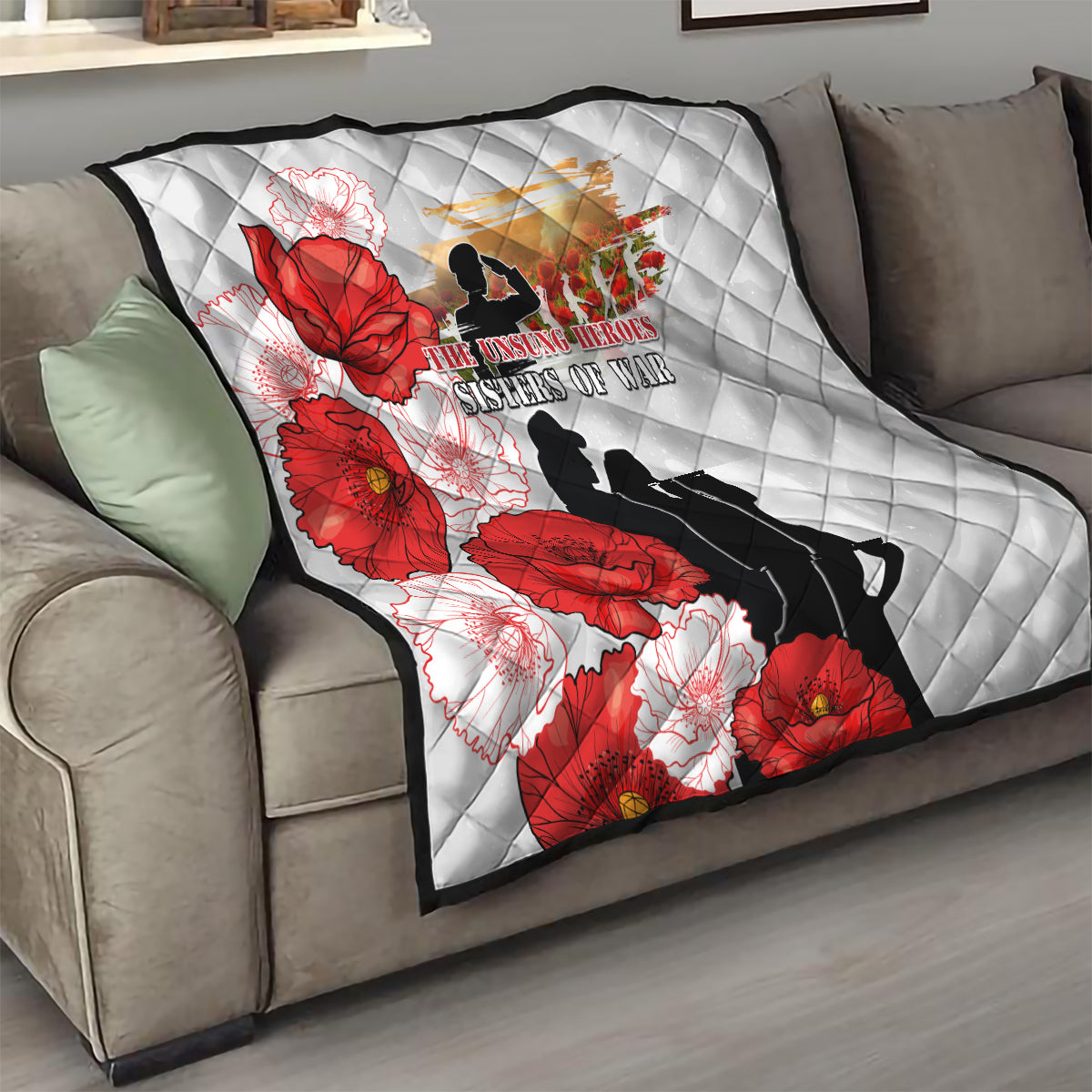 New Zealand ANZAC Day Quilt The Unsung Heroes Sisters of War LT05 - Polynesian Pride