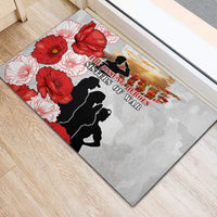 New Zealand ANZAC Day Rubber Doormat The Unsung Heroes Sisters of War LT05 - Polynesian Pride