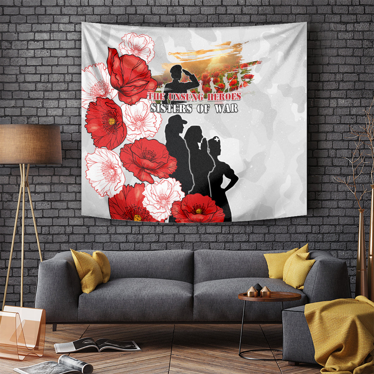 New Zealand ANZAC Day Tapestry The Unsung Heroes Sisters of War LT05 - Polynesian Pride