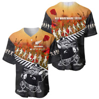 New Zealand ANZAC Rugby Baseball Jersey Soldier Fern With Kiwi Bird LT05 - Polynesian Pride