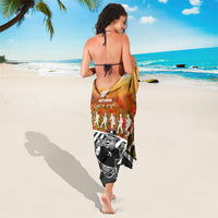 New Zealand ANZAC Rugby Sarong Soldier Fern With Kiwi Bird LT05 - Polynesian Pride