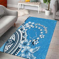 Penrhyn Gospel Day Area Rug Cook Islands Tribal Pattern