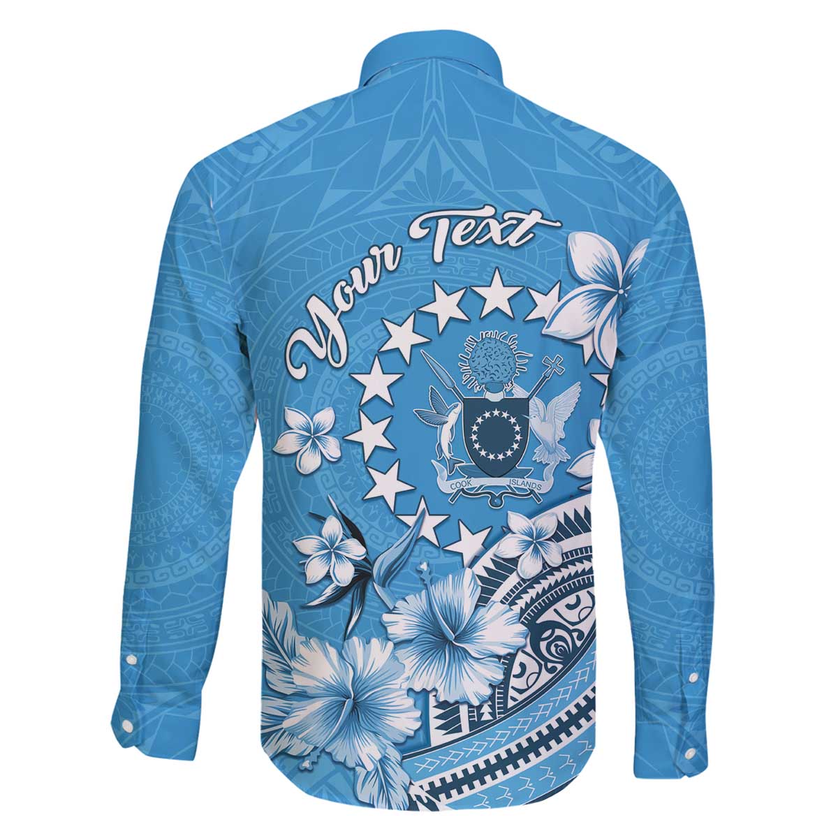 Personalised Penrhyn Gospel Day Family Matching Off The Shoulder Long Sleeve Dress and Hawaiian Shirt Cook Islands Tribal Pattern LT05 - Polynesian Pride