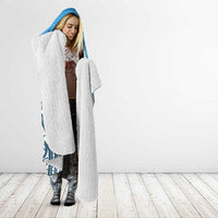 Penrhyn Gospel Day Hooded Blanket Cook Islands Tribal Pattern LT05 - Polynesian Pride