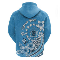 Personalised Penrhyn Gospel Day Hoodie Cook Islands Tribal Pattern