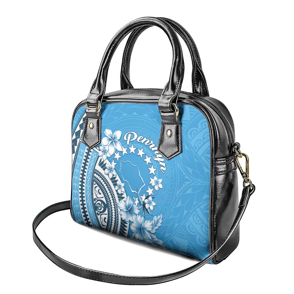 Penrhyn Gospel Day Shoulder Handbag Cook Islands Tribal Pattern