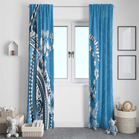 Penrhyn Gospel Day Window Curtain Cook Islands Tribal Pattern