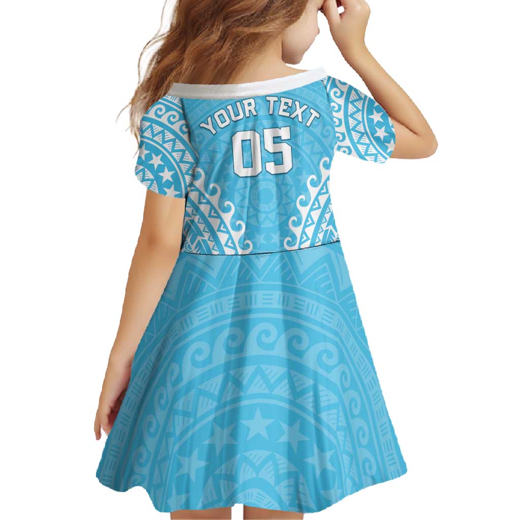 Custom Cook Islands Mauke Family Matching Off Shoulder Maxi Dress and Hawaiian Shirt Polynesian Tribal Tattoo LT05 - Polynesian Pride