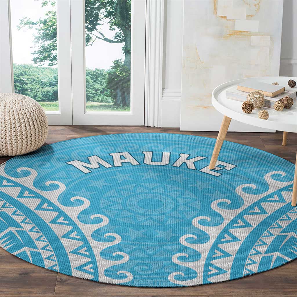 Cook Islands Mauke Round Carpet Polynesian Tribal Tattoo LT05 - Polynesian Pride