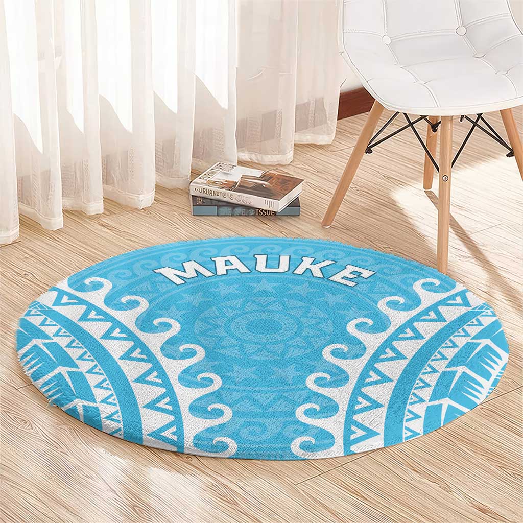 Cook Islands Mauke Round Carpet Polynesian Tribal Tattoo LT05 - Polynesian Pride