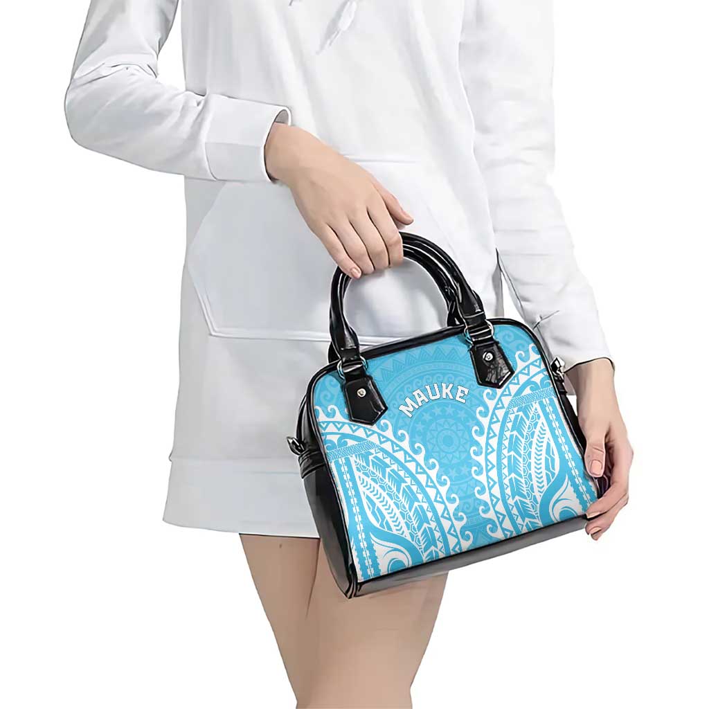 Cook Islands Mauke Shoulder Handbag Polynesian Tribal Tattoo LT05 - Polynesian Pride