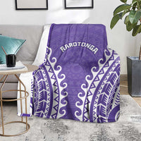 Custom Cook Islands Rarotonga Blanket Polynesian Tribal Tattoo
