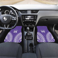 Custom Cook Islands Rarotonga Car Mats Polynesian Tribal Tattoo