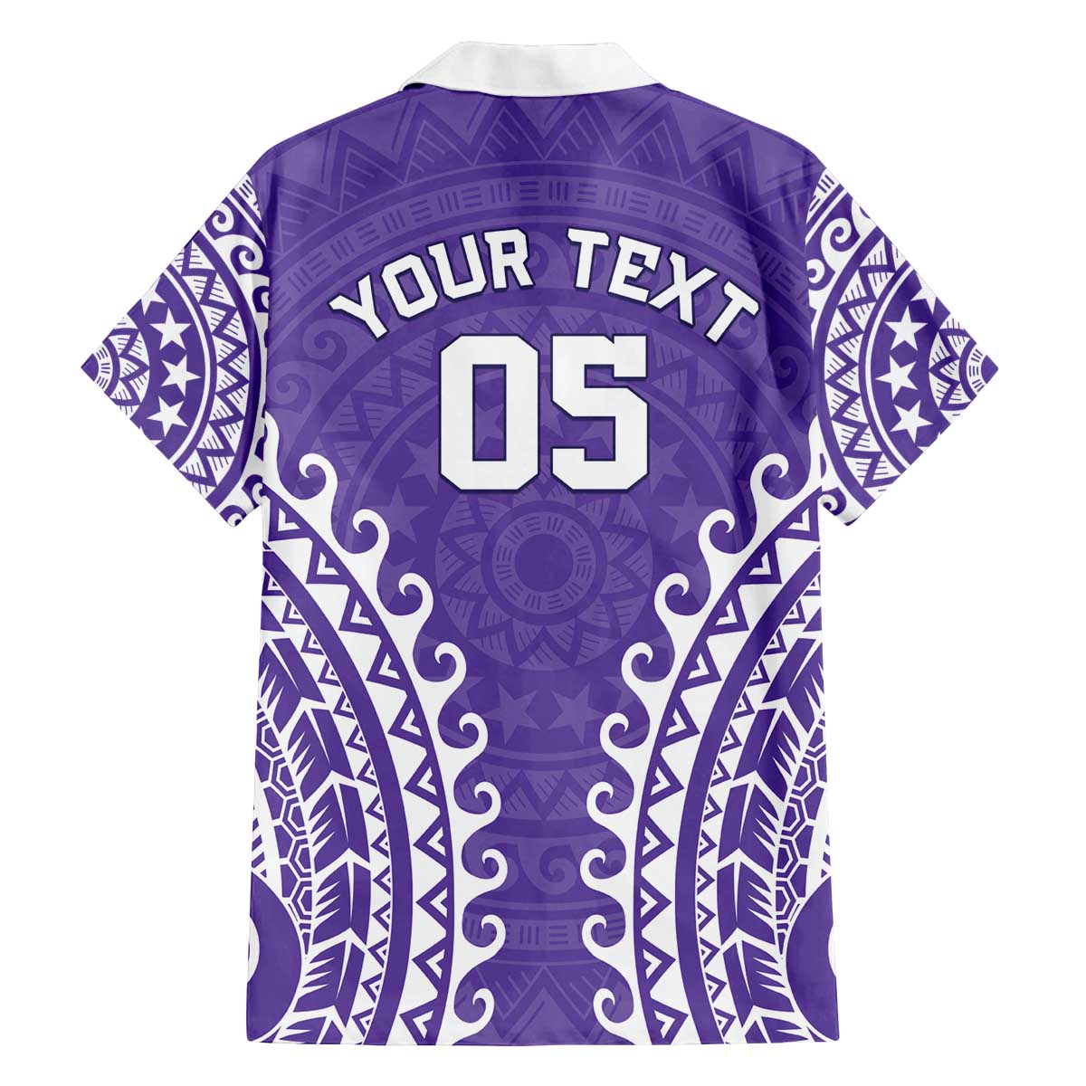 Custom Cook Islands Rarotonga Family Matching Off The Shoulder Long Sleeve Dress and Hawaiian Shirt Polynesian Tribal Tattoo LT05 - Polynesian Pride
