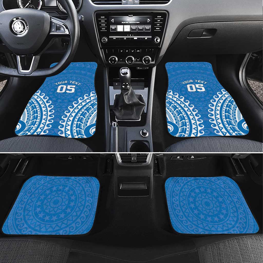 Custom Cook Islands Pukapuka Car Mats Polynesian Tribal Tattoo