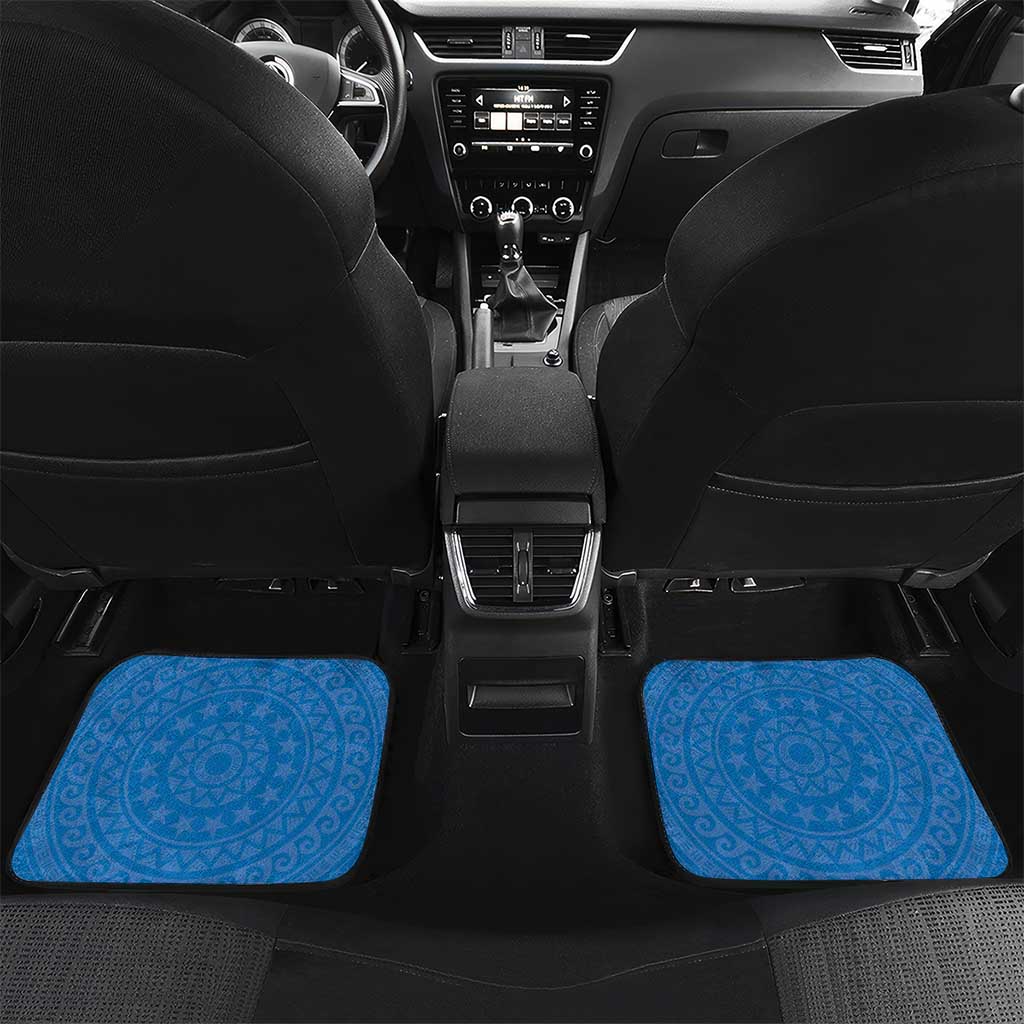 Custom Cook Islands Pukapuka Car Mats Polynesian Tribal Tattoo