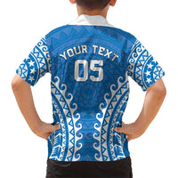Custom Cook Islands Pukapuka Family Matching Short Sleeve Bodycon Dress and Hawaiian Shirt Polynesian Tribal Tattoo LT05 - Polynesian Pride