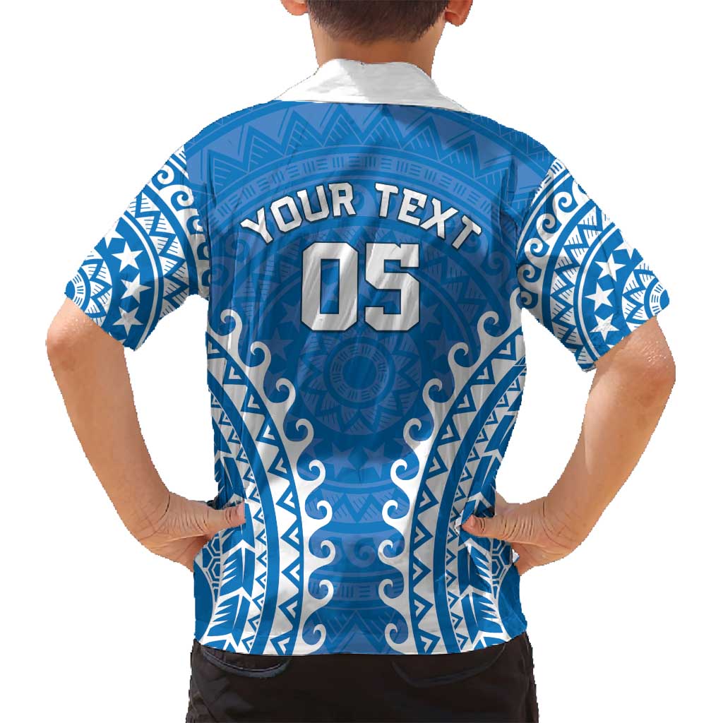Custom Cook Islands Pukapuka Family Matching Summer Maxi Dress and Hawaiian Shirt Polynesian Tribal Tattoo LT05 - Polynesian Pride