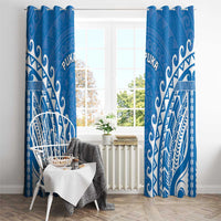 Custom Cook Islands Pukapuka Window Curtain Polynesian Tribal Tattoo