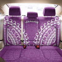 Custom Cook Islands Mangaia Back Car Seat Cover Polynesian Tribal Tattoo