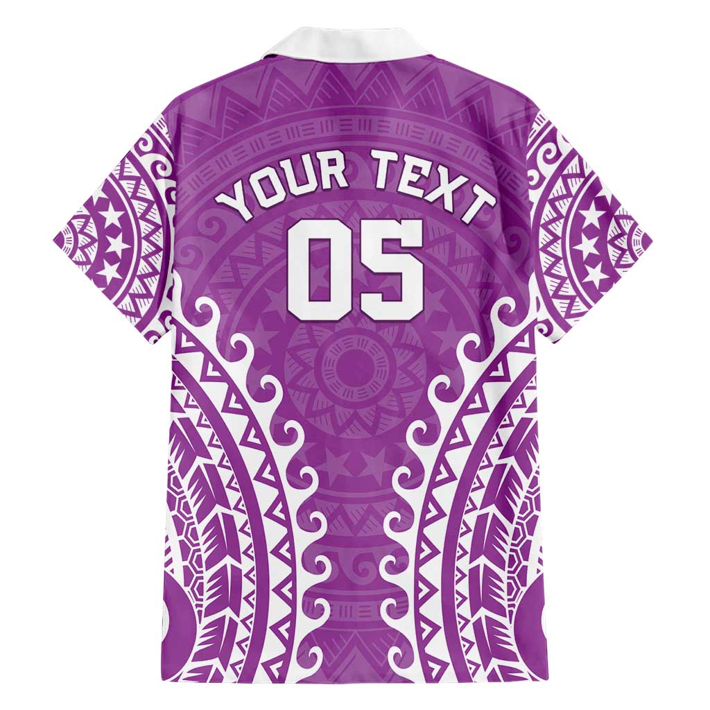 Custom Cook Islands Mangaia Family Matching Short Sleeve Bodycon Dress and Hawaiian Shirt Polynesian Tribal Tattoo