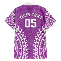 Custom Cook Islands Mangaia Family Matching Summer Maxi Dress and Hawaiian Shirt Polynesian Tribal Tattoo