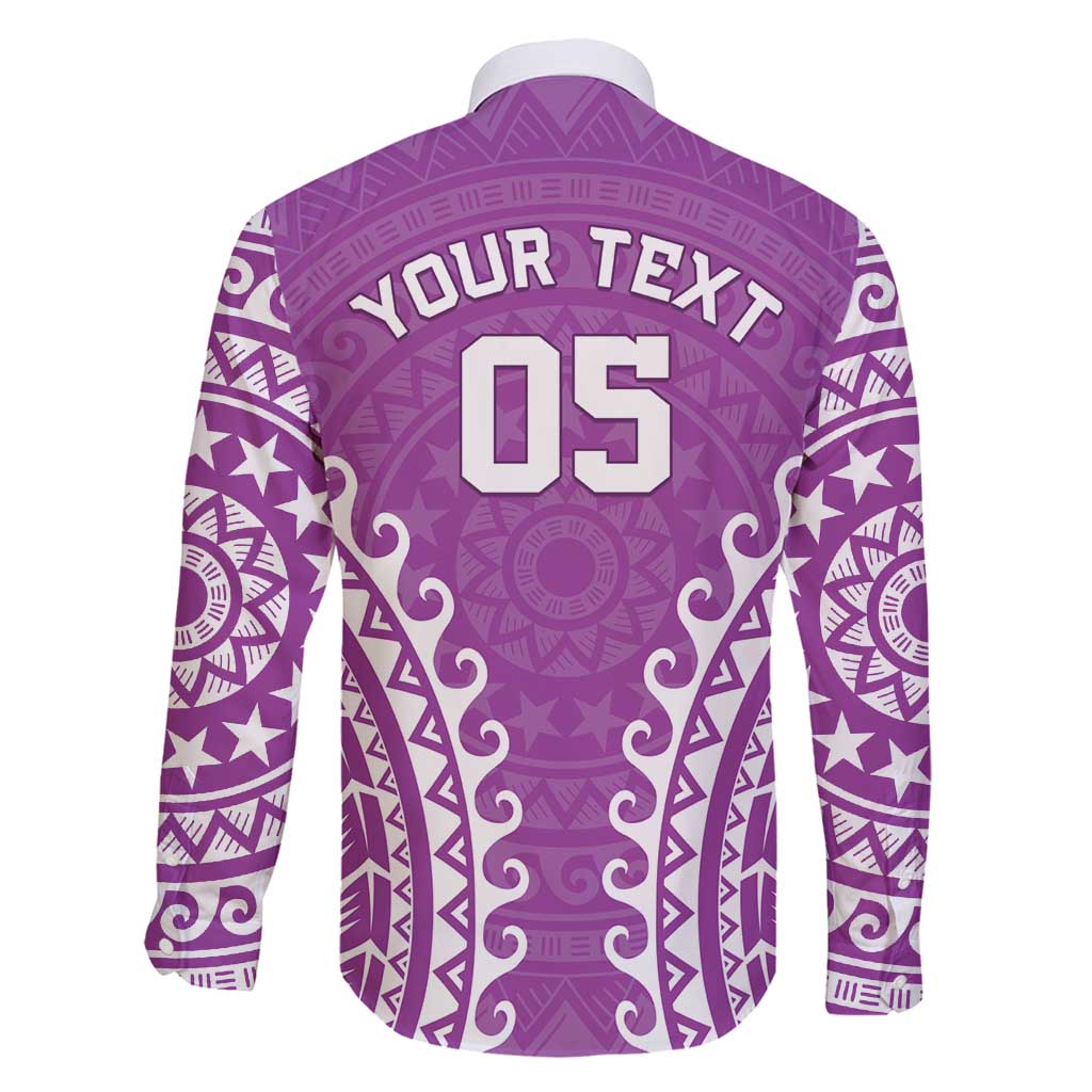 Custom Cook Islands Mangaia Family Matching Tank Maxi Dress and Hawaiian Shirt Polynesian Tribal Tattoo