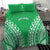 Custom Cook Islands Mitiaro Bedding Set Polynesian Tribal Tattoo