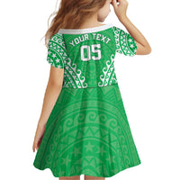 Custom Cook Islands Mitiaro Family Matching Tank Maxi Dress and Hawaiian Shirt Polynesian Tribal Tattoo LT05 - Polynesian Pride