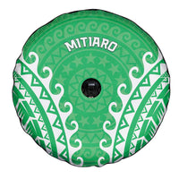 Custom Cook Islands Mitiaro Spare Tire Cover Polynesian Tribal Tattoo
