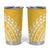 Cook Islands Aitutaki Tumbler Cup Polynesian Tribal Tattoo