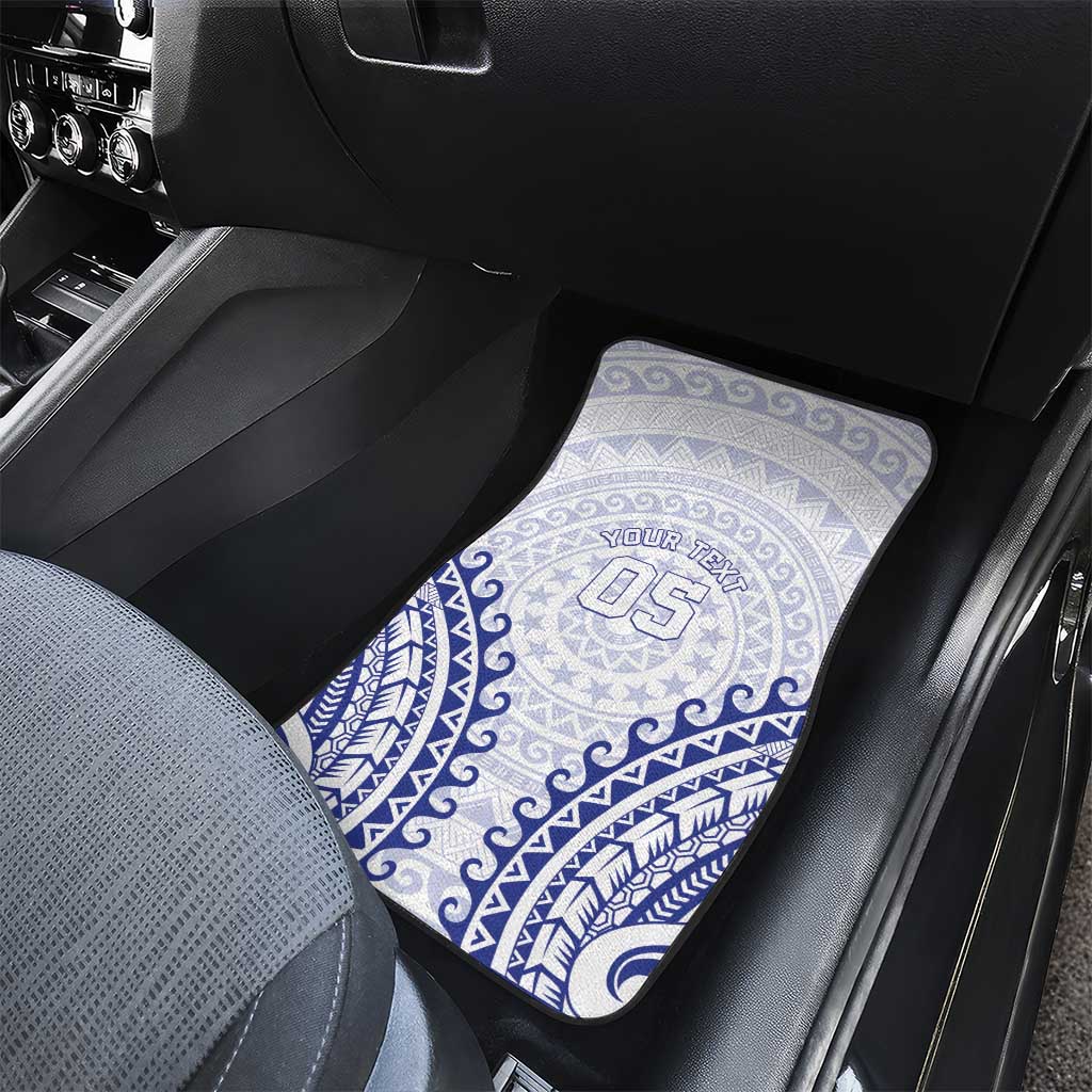 Custom Cook Islands Palmerston Car Mats Polynesian Tribal Tattoo