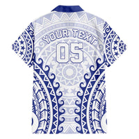 Custom Cook Islands Palmerston Family Matching Long Sleeve Bodycon Dress and Hawaiian Shirt Polynesian Tribal Tattoo