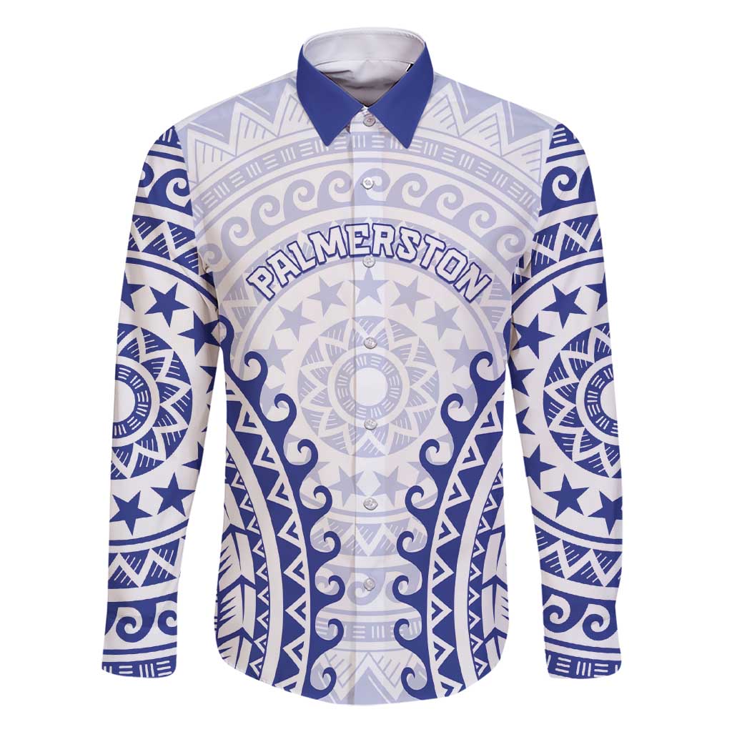 Custom Cook Islands Palmerston Family Matching Short Sleeve Bodycon Dress and Hawaiian Shirt Polynesian Tribal Tattoo