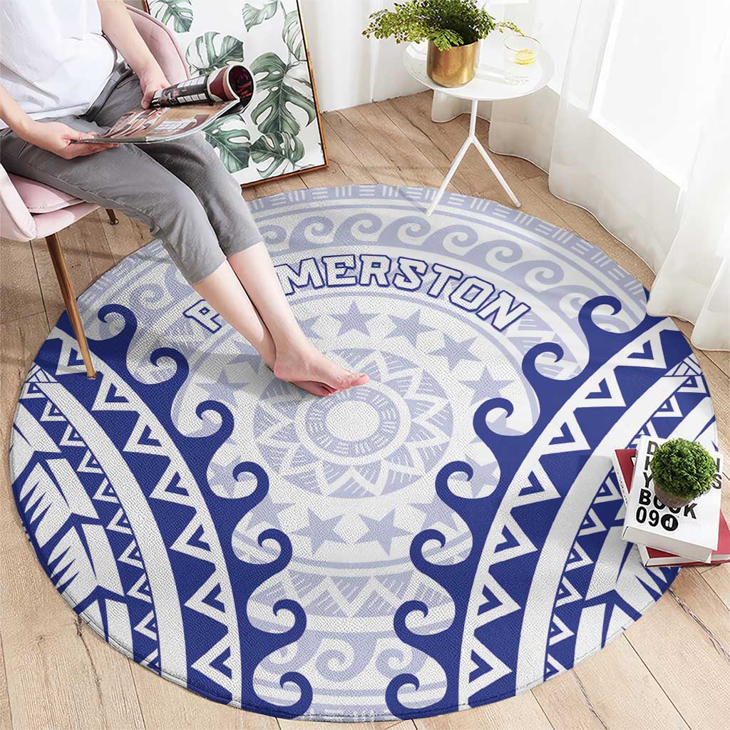 Cook Islands Palmerston Round Carpet Polynesian Tribal Tattoo LT05 - Polynesian Pride