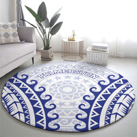 Cook Islands Palmerston Round Carpet Polynesian Tribal Tattoo LT05 - Polynesian Pride