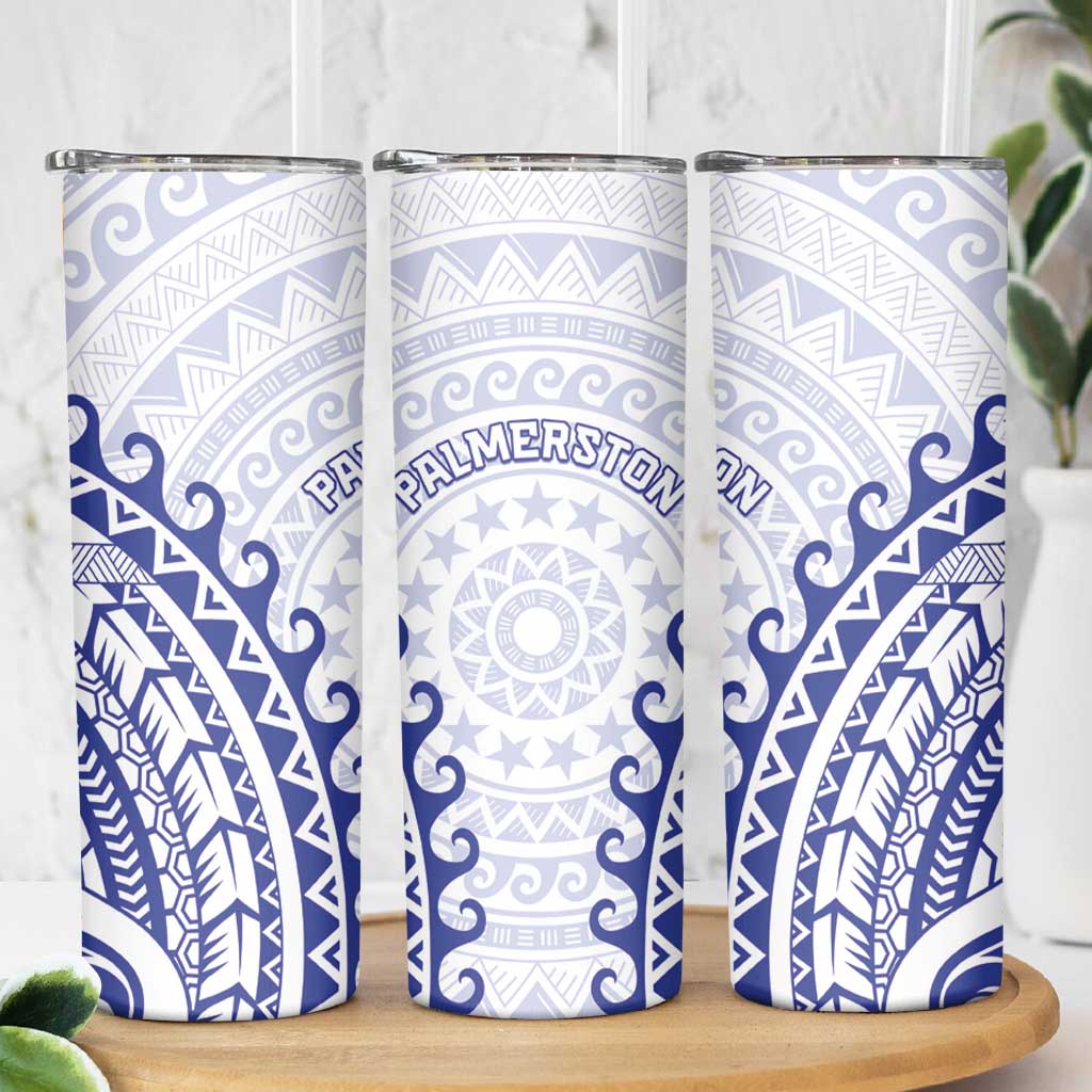 Cook Islands Palmerston Skinny Tumbler Polynesian Tribal Tattoo LT05 - Polynesian Pride