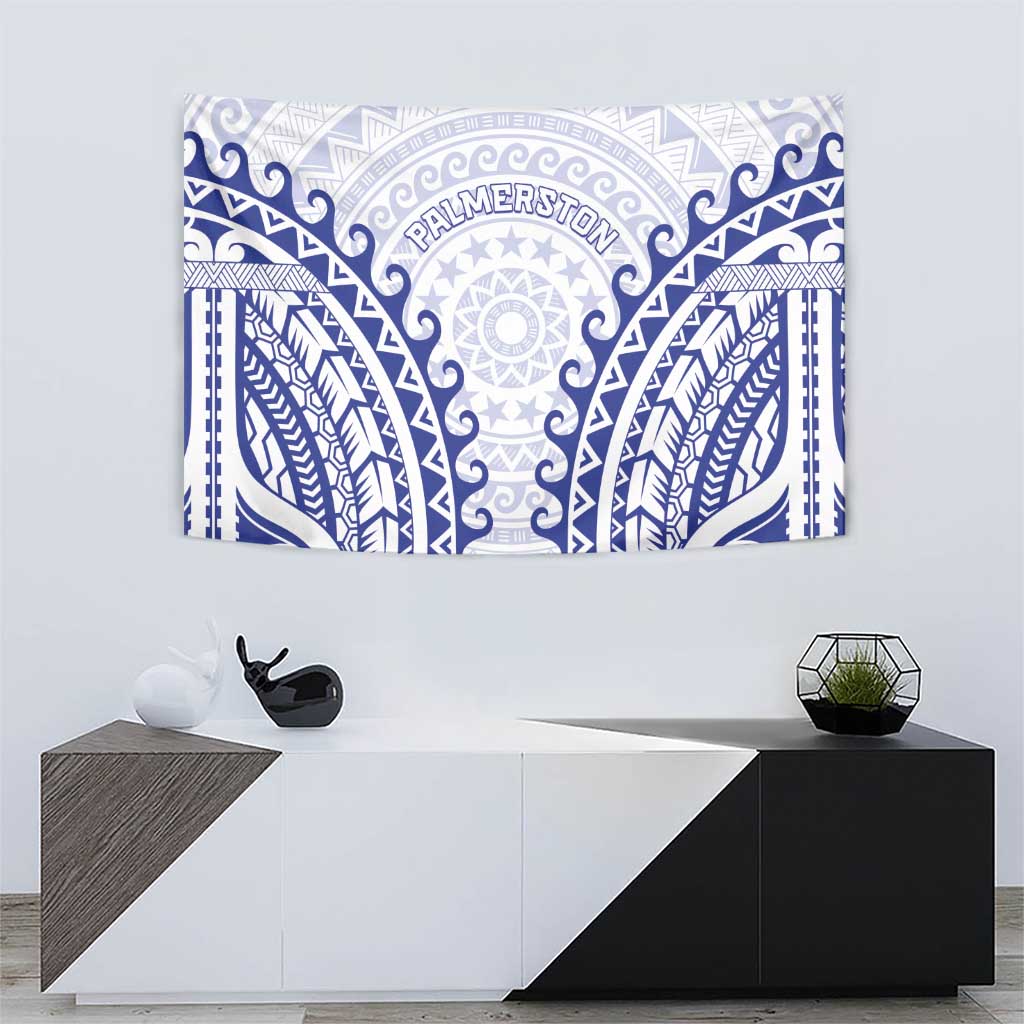 Custom Cook Islands Palmerston Tapestry Polynesian Tribal Tattoo