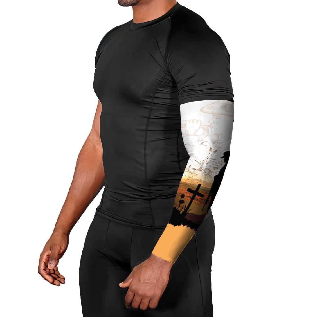 Australia And New Zealand ANZAC Day Arm Sleeves Battle Of Beersheba LT05 - Polynesian Pride
