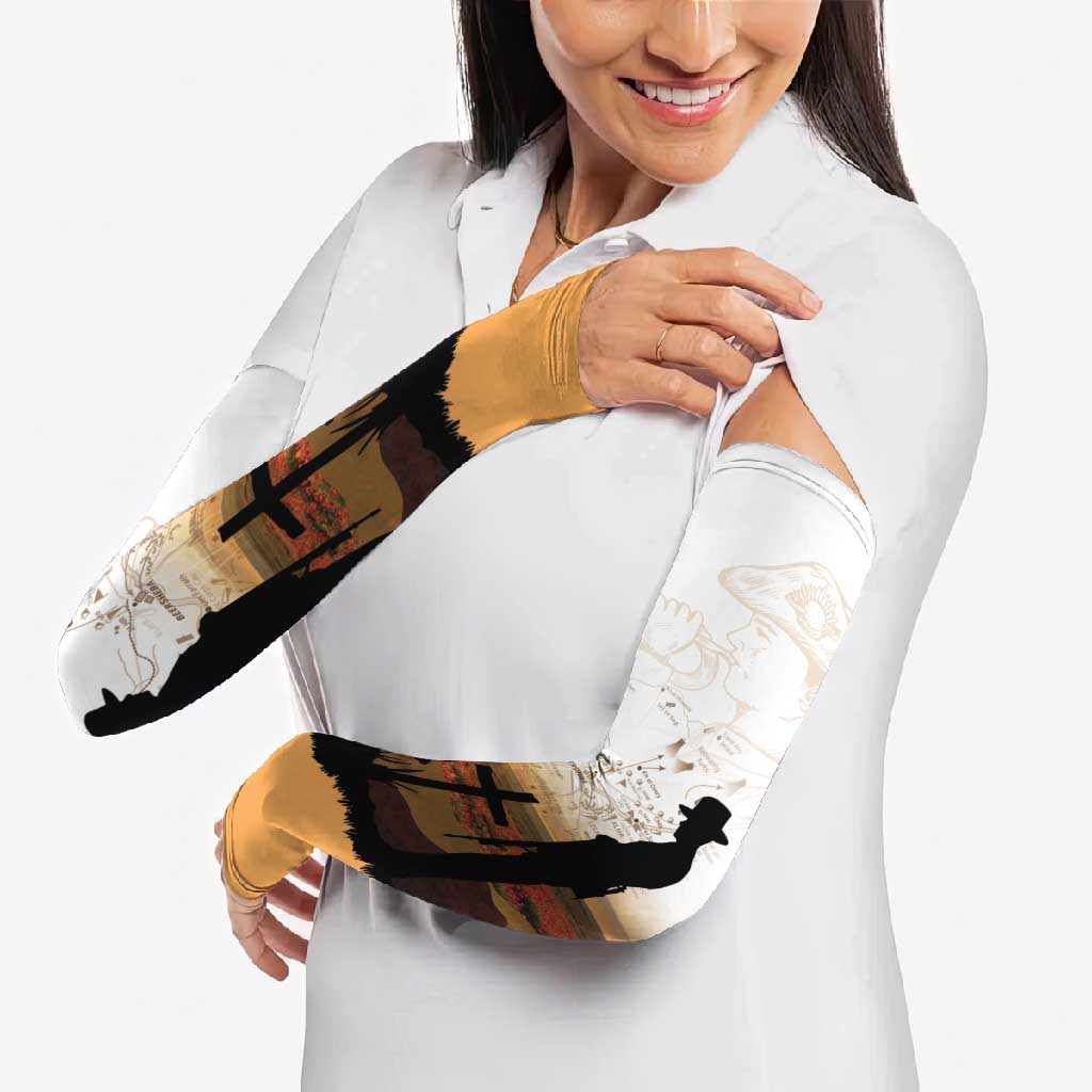 Australia And New Zealand ANZAC Day Arm Sleeves Battle Of Beersheba LT05 - Polynesian Pride