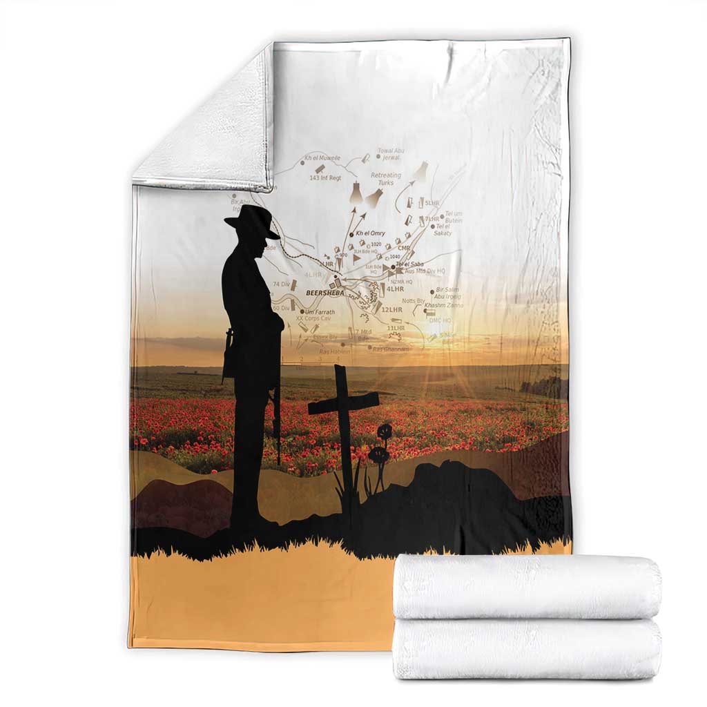Australia And New Zealand ANZAC Day Blanket Battle Of Beersheba
