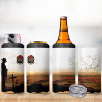 Australia And New Zealand ANZAC Day 4 in 1 Can Cooler Tumbler Battle Of Beersheba LT05 - Polynesian Pride