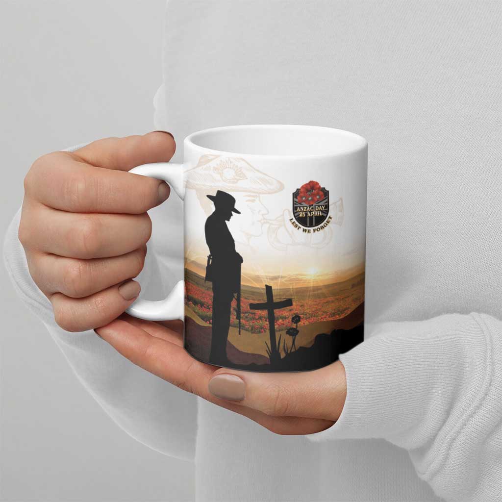 Australia And New Zealand ANZAC Day Ceramic Mug Battle Of Beersheba