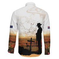 Australia And New Zealand ANZAC Day Family Matching Puletasi and Hawaiian Shirt Battle Of Beersheba LT05 - Polynesian Pride
